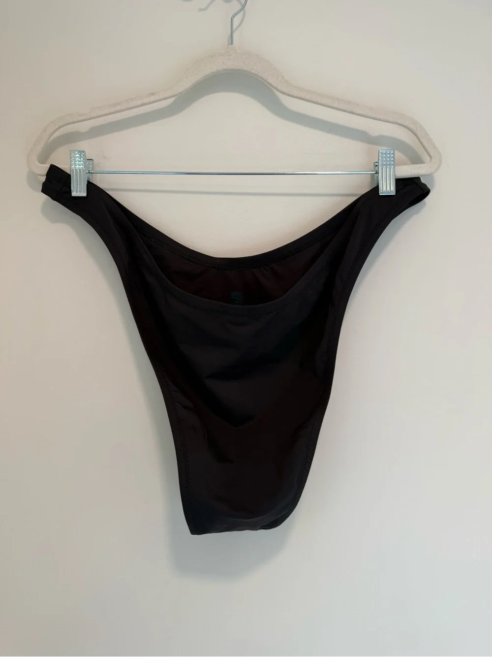 SKIMS Signature Swim Tanga Bikini Bottom in Onyx, 3XL NWT